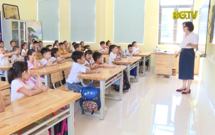 TP. Bắc Giang: Thiếu gi&aacute;o vi&ecirc;n, lớp học qu&aacute; tải