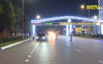 TP. Bắc Giang: Xử l&yacute; nghi&ecirc;m l&aacute;i xe vi phạm nồng độ cồn 