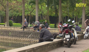 TP Bắc Giang xử phạt người d&acirc;n kh&ocirc;ng đeo khẩu trang