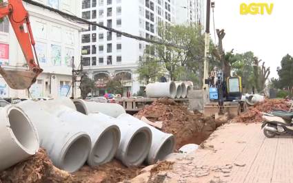 Th&agrave;nh phố Bắc Giang chủ động ứng ph&oacute; với ngập &uacute;ng cục bộ 