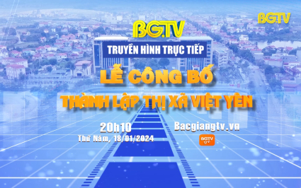 Trailer Lễ c&ocirc;ng bố th&agrave;nh lập thị x&atilde; Việt Y&ecirc;n