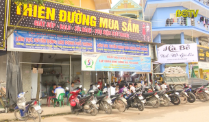 Tr&agrave;n lan h&agrave;ng ăn uống xung quanh khu c&ocirc;ng nghiệp