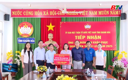 Tỉnh Bắc Ninh ủng hộ tỉnh Kh&aacute;nh Ho&agrave; 3 tỷ đồng khắc phục thiệt hại do mưa lũ