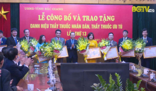 Trao tặng danh hiệu Thầy thuốc Nh&acirc;n d&acirc;n, Thầy thuốc Ưu t&uacute; năm 2021