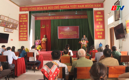 Triển khai cuộc vận động "To&agrave;n d&acirc;n đo&agrave;n kết x&acirc;y dựng n&ocirc;ng th&ocirc;n mới, đ&ocirc; thị văn minh" 