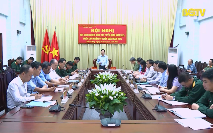 Triển khai nhiệm vụ tuyển qu&acirc;n năm 2024: Mắc ở đ&acirc;u giải quyết ngay ở đ&oacute;