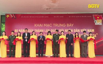 Trưng b&agrave;y 80 năm ng&agrave;y th&agrave;nh lập Qu&acirc;n đội nh&acirc;n d&acirc;n Việt Nam 