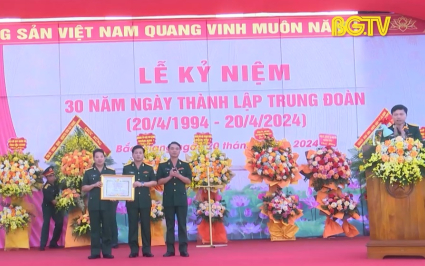 Trung đo&agrave;n 831 kỷ niệm 30 năm ng&agrave;y th&agrave;nh lập 