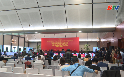 Trung t&acirc;m b&aacute;o ch&iacute;  Đại hội XIV &ndash; Cầu nối lan tỏa h&igrave;nh ảnh về tỉnh Bắc Ninh 