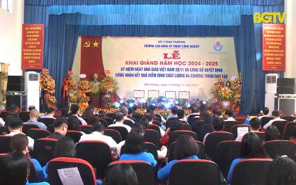 Trường Cao đẳng Kỹ Thuật C&ocirc;ng Nghiệp khai giảng năm học mới