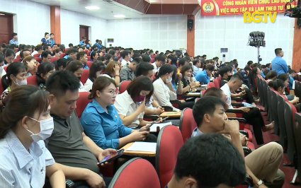 Truyền h&igrave;nh C&ocirc;ng đo&agrave;n: Đối thoại với c&ocirc;ng nh&acirc;n lao động năm 2024