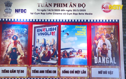 Tuần phim Ấn Độ tại tỉnh Bắc Giang