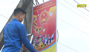 Tuổi trẻ Bắc Giang hướng về ng&agrave;y bầu cử