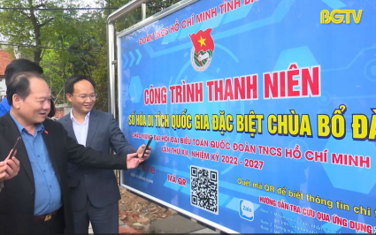 Tuổi trẻ Bắc Giang &ldquo;số h&oacute;a&rdquo; di t&iacute;ch lịch sử, văn h&oacute;a 