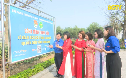 Tuổi trẻ Bắc Giang t&iacute;ch cực tuy&ecirc;n truyền, quảng b&aacute; n&eacute;t đẹp văn h&oacute;a