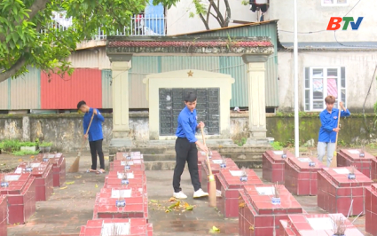 Tuổi trẻ Hợp Thịnh viết tiếp truyền thống tri &acirc;n 