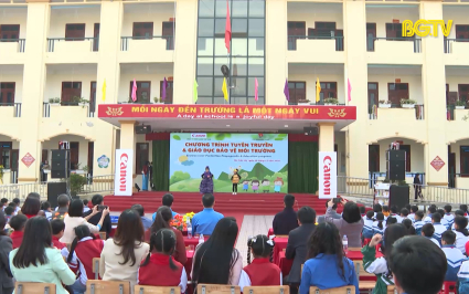 Tuy&ecirc;n truyền v&agrave; gi&aacute;o dục kiến thức bảo vệ m&ocirc;i trường cho học sinh