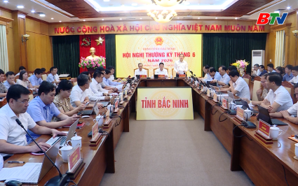 UBND tỉnh họp phi&ecirc;n thường kỳ th&aacute;ng 6