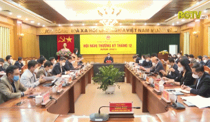 UBND tỉnh họp thường kỳ th&aacute;ng 12