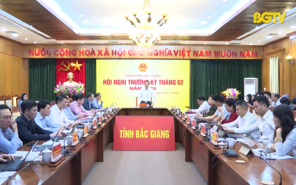 UBND tỉnh họp phi&ecirc;n thường kỳ th&aacute;ng 2