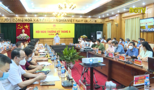 UBND tỉnh họp thường kỳ th&aacute;ng 6