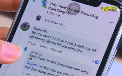 Ứng dụng mạng x&atilde; hội trong hỗ trợ điều trị F0 tại nh&agrave;