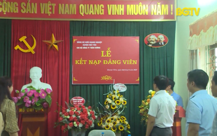 Việt Y&ecirc;n: Ph&aacute;t triển Đảng vi&ecirc;n trong doanh nghiệp 
