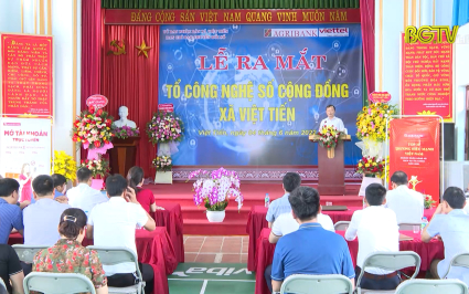 Việt Y&ecirc;n ra mắt tổ c&ocirc;ng nghệ số cộng đồng