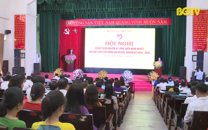 Việt Y&ecirc;n sơ kết giữa nhiệm kỳ Đại hội XXIII Đảng bộ huyện 
