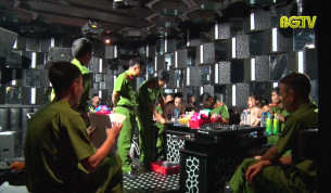 Việt Y&ecirc;n: Triệt ph&aacute; ổ sử dụng ma t&uacute;y trong qu&aacute;n karaoke