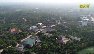 X&atilde; Qu&yacute; Sơn huyện Lục Ngạn nỗ lực về đ&iacute;ch n&ocirc;ng th&ocirc;n mới