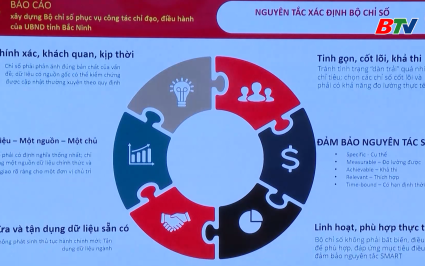 X&acirc;y dựng chỉ số v&agrave; kết nối, chia sẻ dữ liệu phục vụ chỉ đạo điều h&agrave;nh của UBND tỉnh