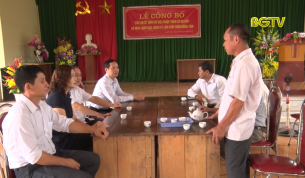 X&acirc;y dựng Đảng: Sơn Động ho&agrave;n th&agrave;nh sắp xếp, s&aacute;p nhập th&ocirc;n, khu d&acirc;n cư