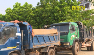 Y&ecirc;n Dũng tăng cường quản l&yacute; khai th&aacute;c đất san lấp