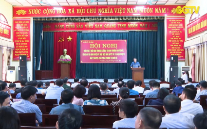 Y&ecirc;n Dũng triển khai kế hoạch thực hiện Nghị quyết về sắp xếp đơn vị h&agrave;nh ch&iacute;nh 