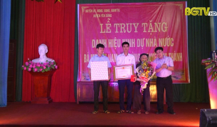 Y&ecirc;n Dũng: Truy tặng danh hiệu b&agrave; mẹ Việt Nam Anh h&ugrave;ng