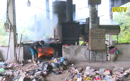 Y&ecirc;n Thế: Hiệu quả l&ograve; đốt r&aacute;c thải