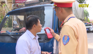 Y&ecirc;n Thế: tăng cường thực hiện chuy&ecirc;n đề kiểm tra nồng độ cồn