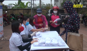 Y&ecirc;n Thế tổ chức 5 điểm b&aacute;n lẻ khẩu trang ph&ograve;ng, chống dịch Covid-19